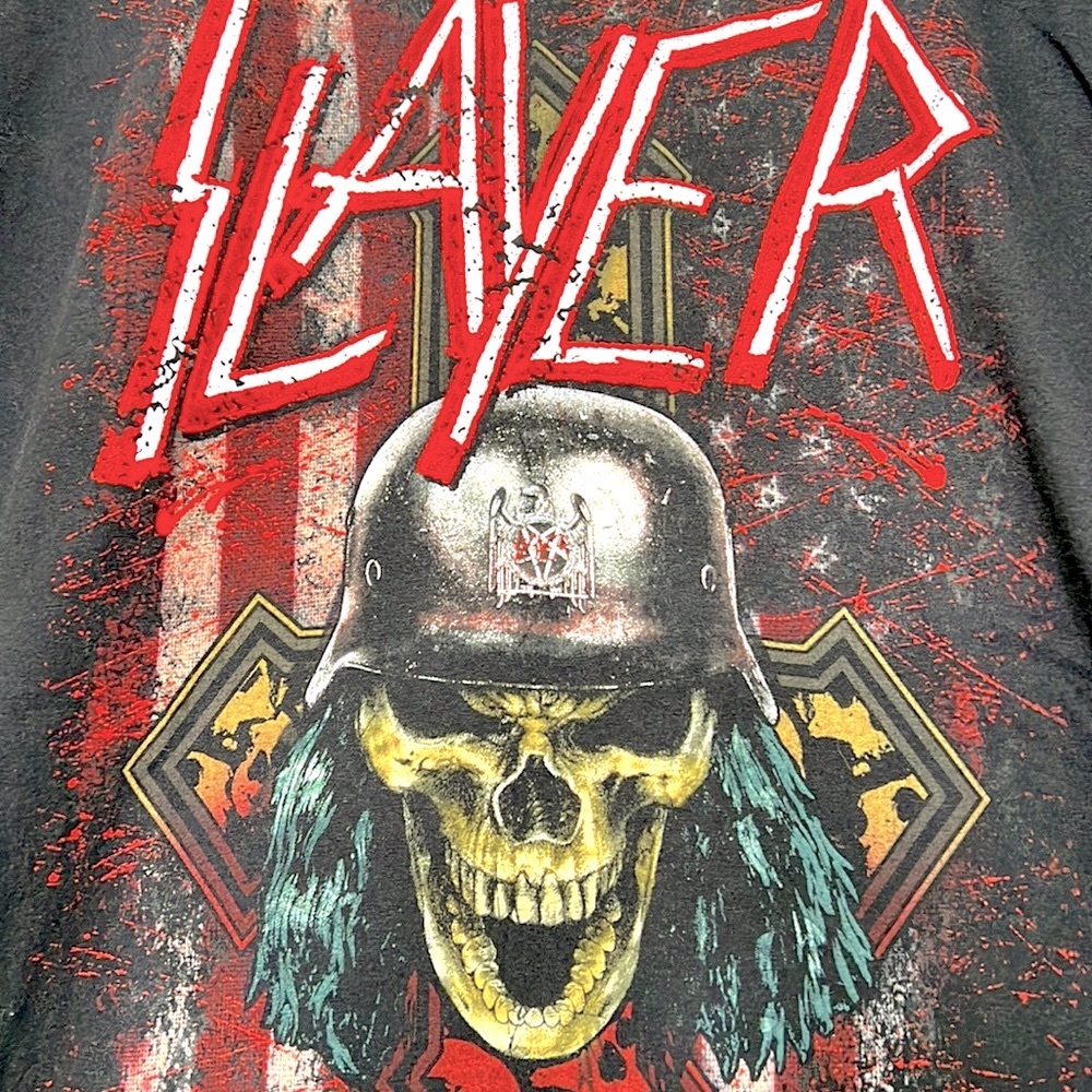 slayer tour shirt
